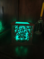 Lampada Decorativa di Halloween con Luce LED RGB e Telecomando