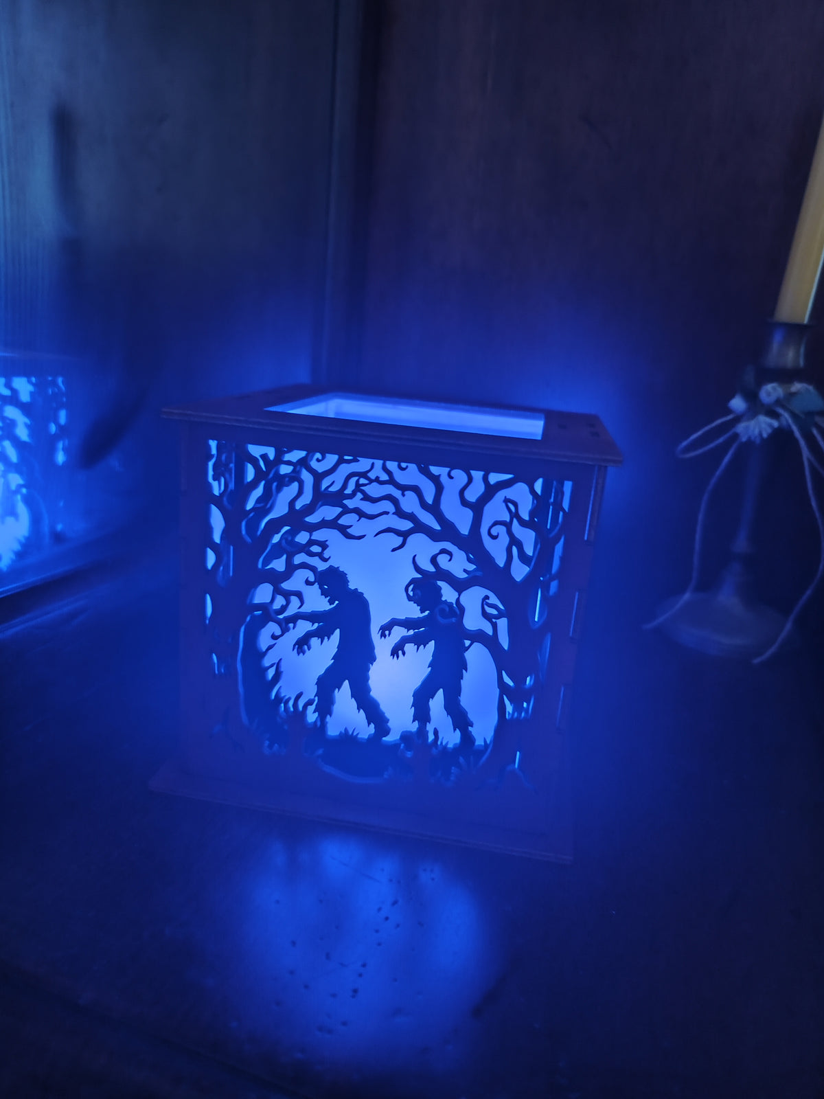 Lampada Decorativa di Halloween con Luce LED RGB e Telecomando